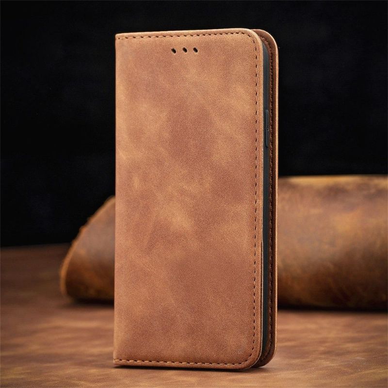 Flip Cover Xiaomi Redmi Note 9T Business Retro