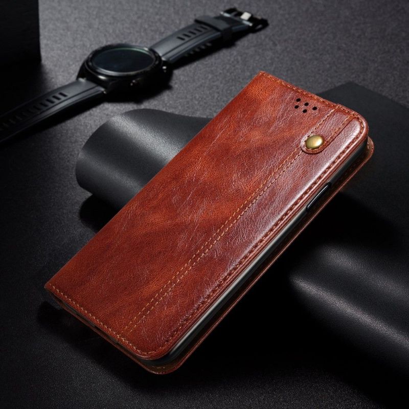 Flip Cover Xiaomi Redmi Note 9T Ernestine Udsatte Sømme