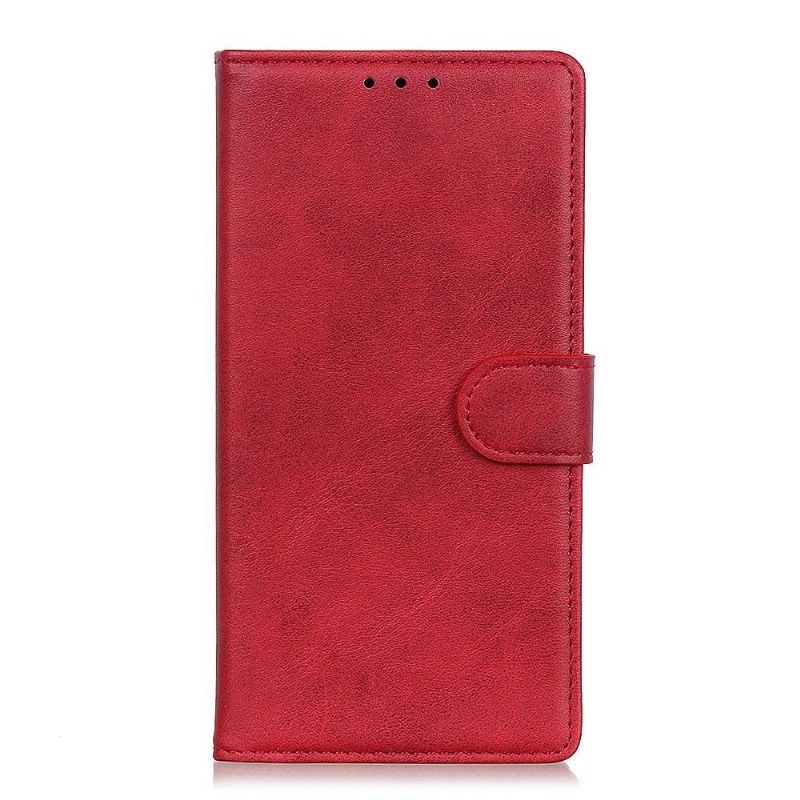 Læder Cover Xiaomi Redmi Note 9T Original Marius Mat Læder Effekt