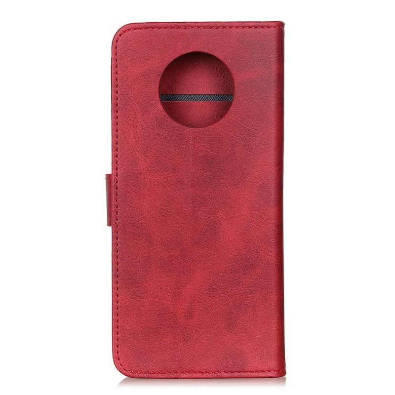 Læder Cover Xiaomi Redmi Note 9T Original Marius Mat Læder Effekt