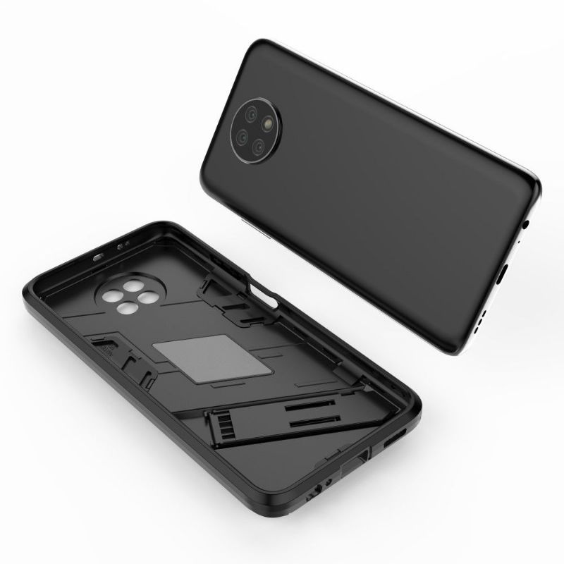 Mobilcover Xiaomi Redmi Note 9T Hybrid Med Stativ