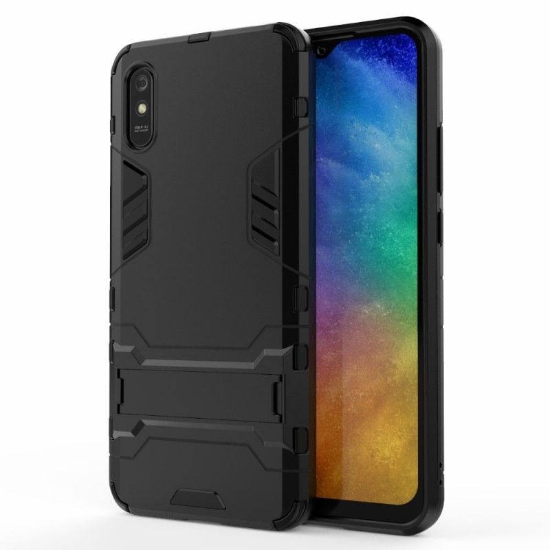 Cover Xiaomi Redmi 9A Anti-fald Cool Guard Stødsikker Med Integreret Stativ