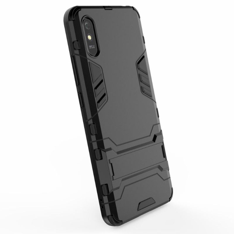 Cover Xiaomi Redmi 9A Anti-fald Cool Guard Stødsikker Med Integreret Stativ