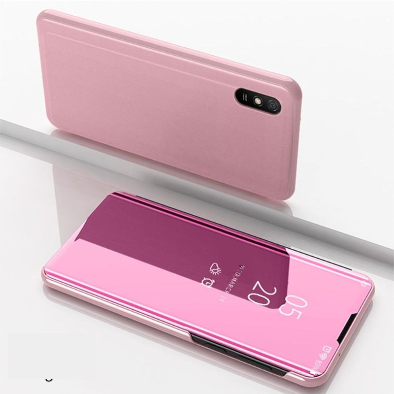 Cover Xiaomi Redmi 9A Flip Cover Spejleffekt