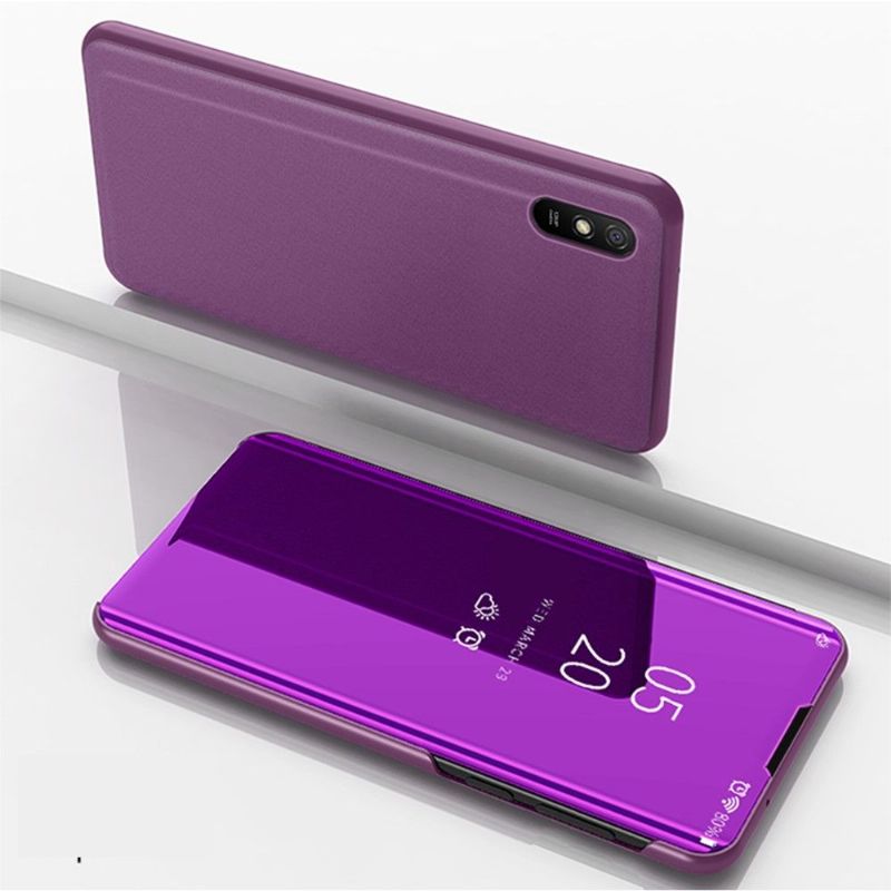 Cover Xiaomi Redmi 9A Flip Cover Spejleffekt