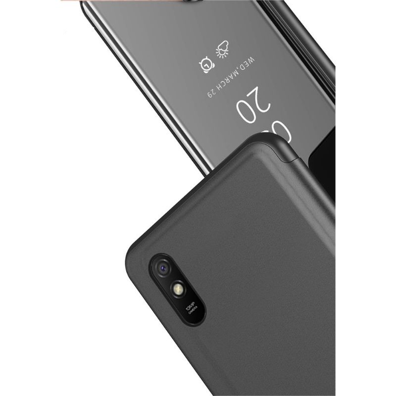 Cover Xiaomi Redmi 9A Flip Cover Spejleffekt