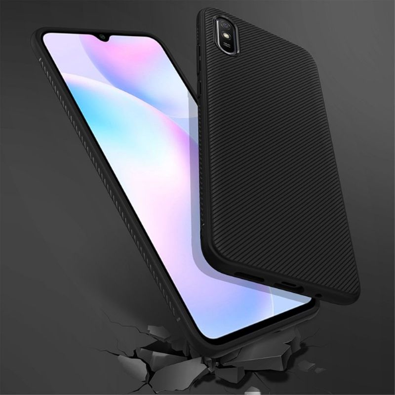 Cover Xiaomi Redmi 9A Hemming Stribeeffekt