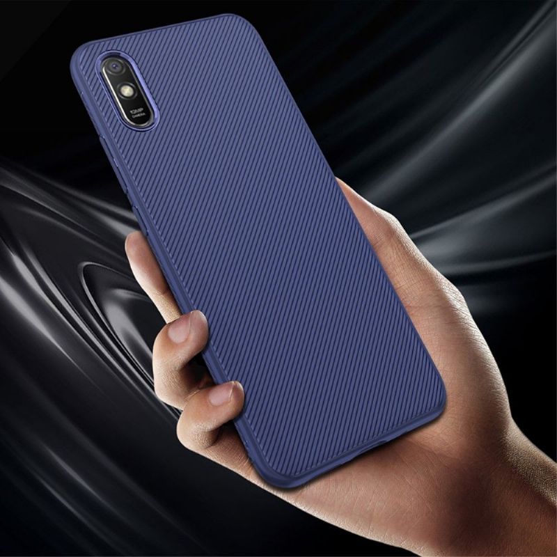 Cover Xiaomi Redmi 9A Hemming Stribeeffekt