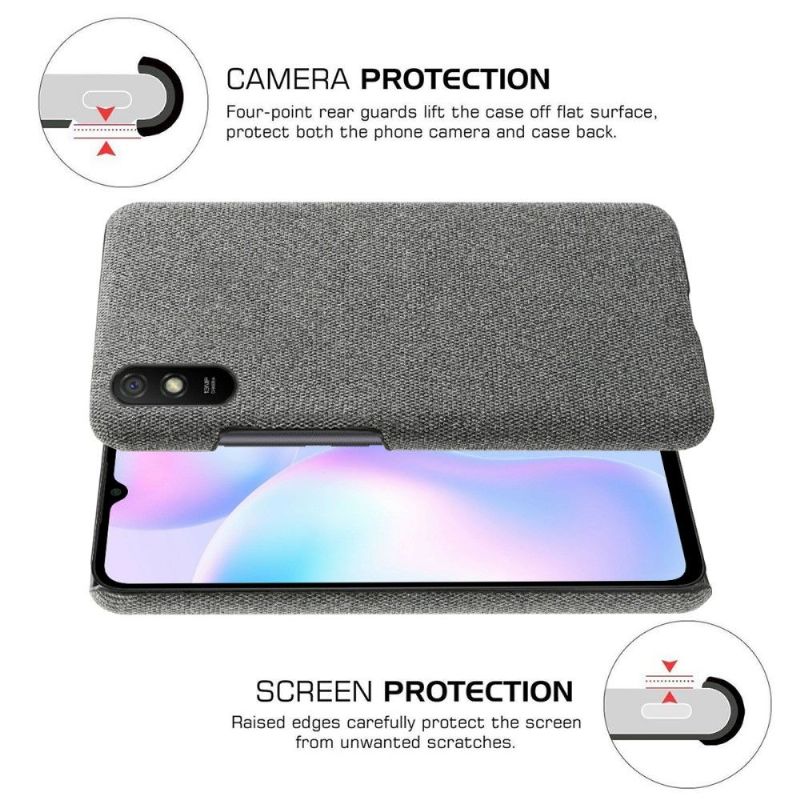 Cover Xiaomi Redmi 9A Stofbetræk