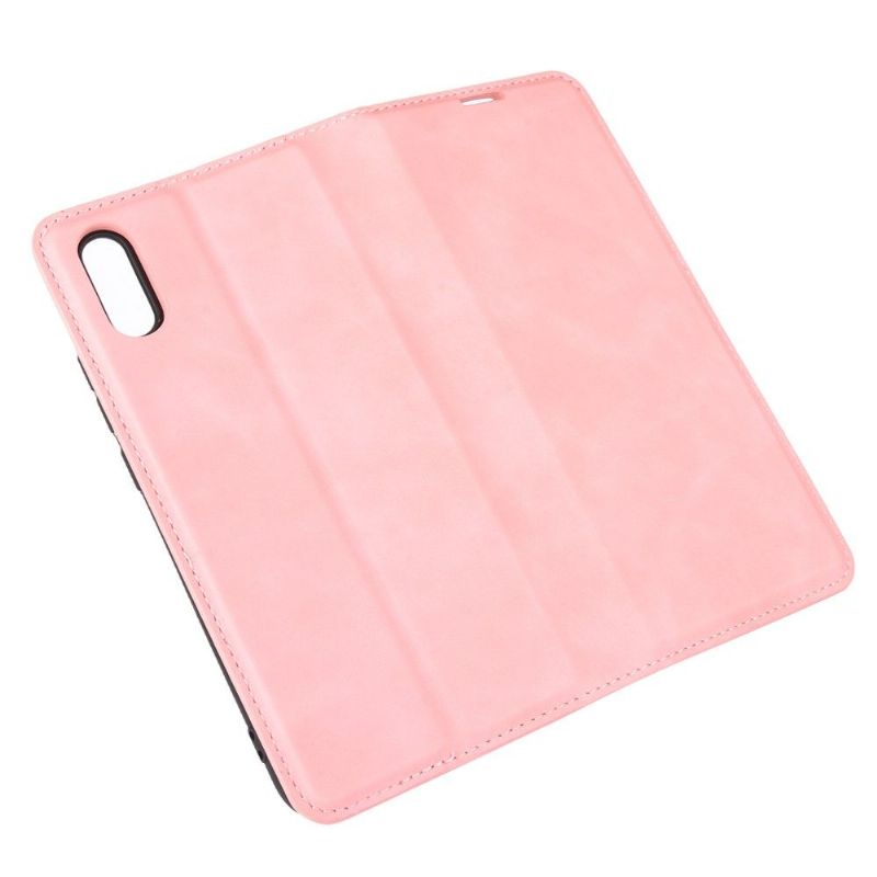 Flip Cover Xiaomi Redmi 9A Anti-fald Business Retro - Pink