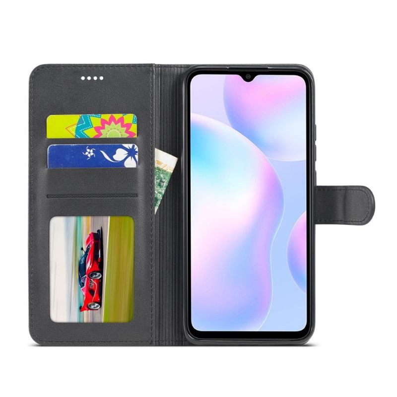 Flip Cover Xiaomi Redmi 9A Lædereffekt Lc.imeeke