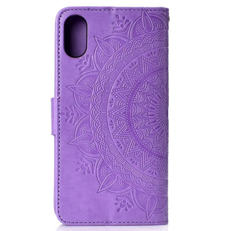 Flip Cover Xiaomi Redmi 9A Relief Mandala