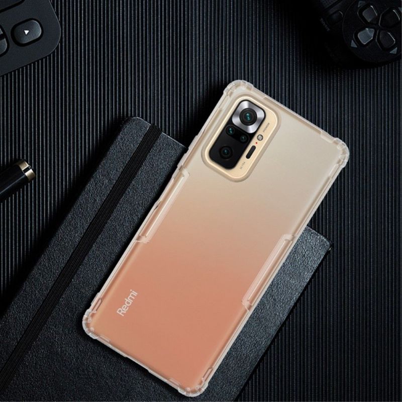 Cover Xiaomi Redmi Note 10 Pro Anti-fald Nillkin Nature Forstærkede Hjørner