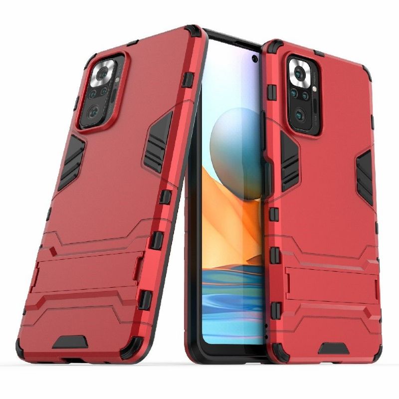 Cover Xiaomi Redmi Note 10 Pro Cool Guard Med Integreret Stativ