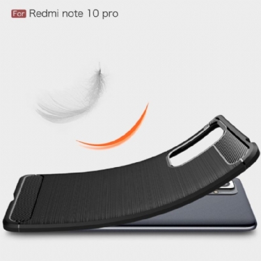 Cover Xiaomi Redmi Note 10 Pro Fleksibel Børstet Effekt