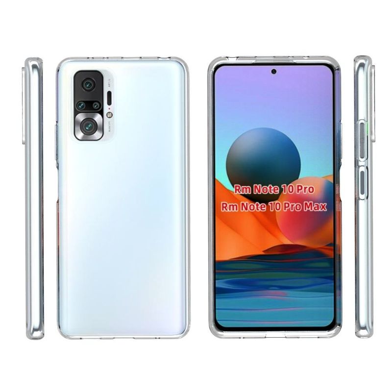 Cover Xiaomi Redmi Note 10 Pro Gennemsigtig Silikone