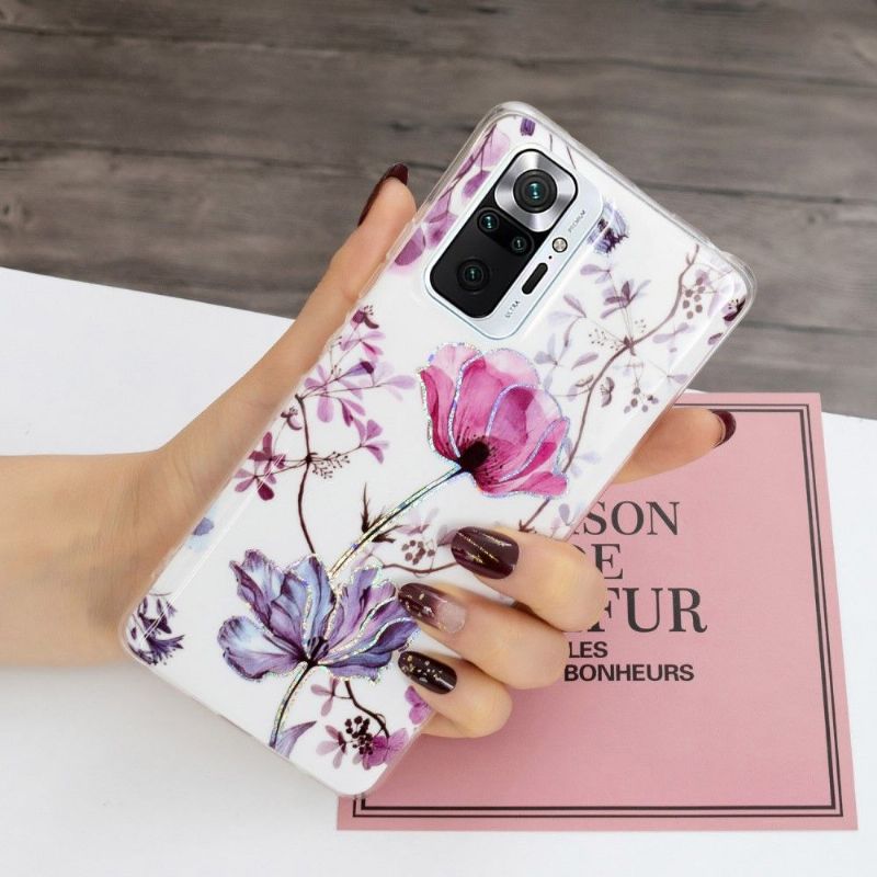 Cover Xiaomi Redmi Note 10 Pro Lotusblomst