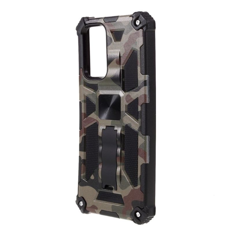 Cover Xiaomi Redmi Note 10 Pro Militær Camouflage Support Funktion