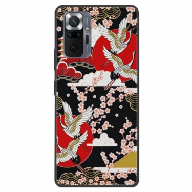 Cover Xiaomi Redmi Note 10 Pro Traner Blomster