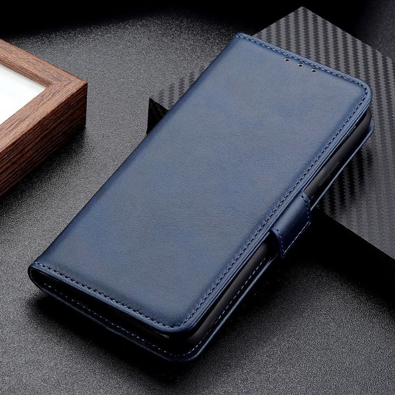 Etui Xiaomi Redmi Note 10 Pro Punge Etui Mat Lædereffekt Cover