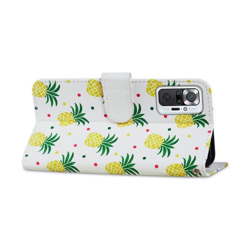 Flip Cover Xiaomi Redmi Note 10 Pro Ananas