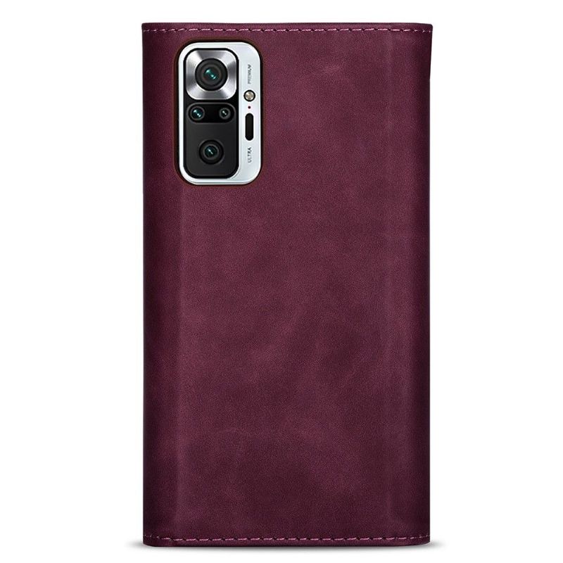 Flip Cover Xiaomi Redmi Note 10 Pro Anti-fald Punge Etui Lædereffekt N.bekus