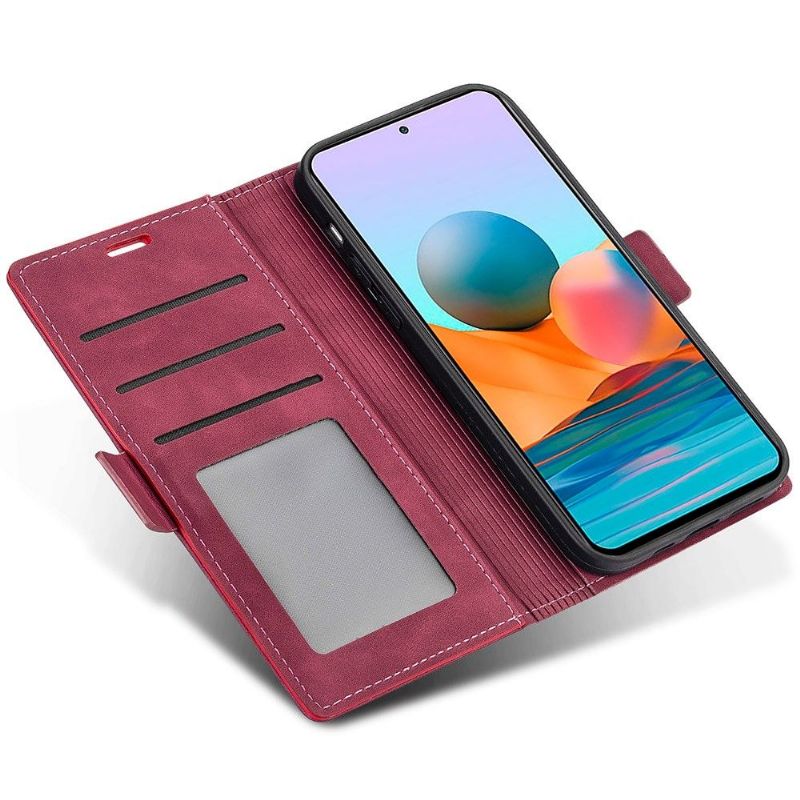 Flip Cover Xiaomi Redmi Note 10 Pro Hemming N.bekus Premium