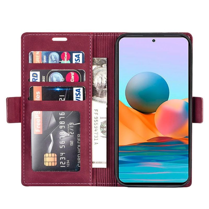 Flip Cover Xiaomi Redmi Note 10 Pro Hemming N.bekus Premium