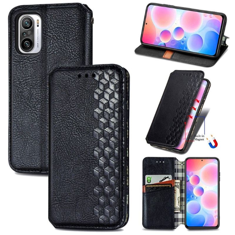 Flip Cover Xiaomi Redmi Note 10 Pro Kub Design Kortholder