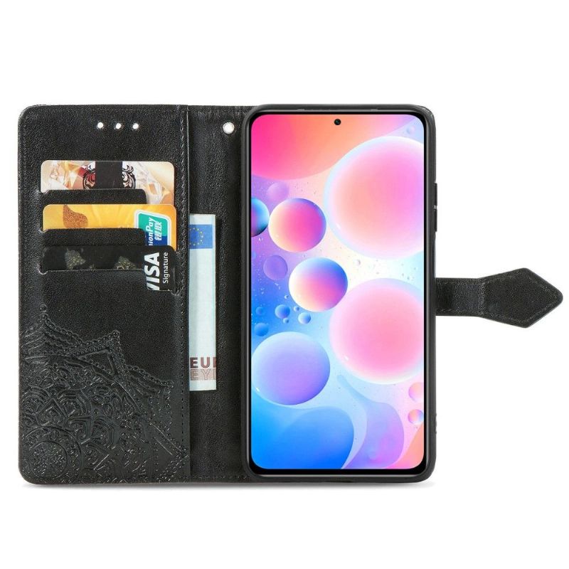 Flip Cover Xiaomi Redmi Note 10 Pro Relief Mandala