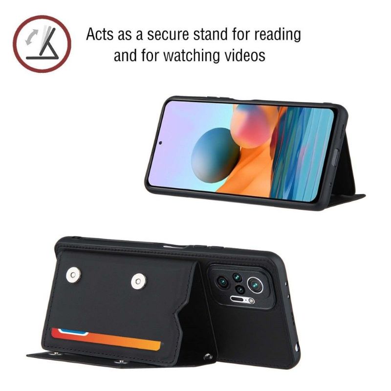 Mobilcover Xiaomi Redmi Note 10 Pro Original Aude Multi-compartment Lanyard