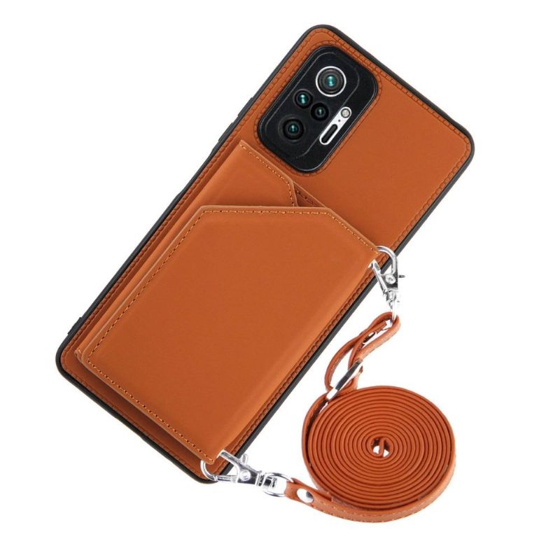 Mobilcover Xiaomi Redmi Note 10 Pro Original Aude Multi-compartment Lanyard