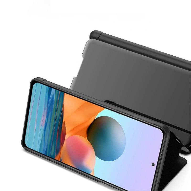 Mobilcover Xiaomi Redmi Note 10 Pro Original Flip Cover Spejleffekt