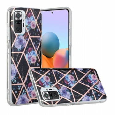 Mobilcover Xiaomi Redmi Note 10 Pro Silikone - Blomster