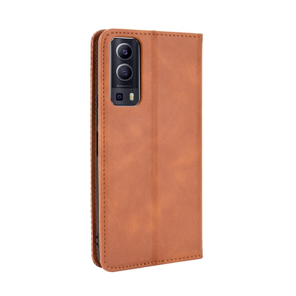 Case Vivo Y72 5G Læderstilen Cirénius