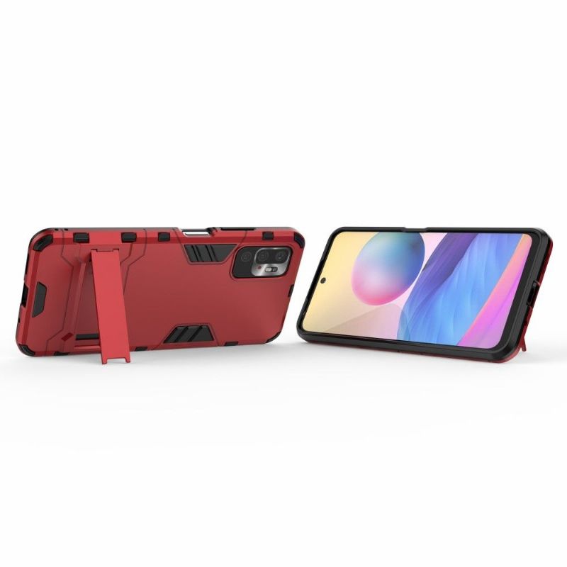 Cover Xiaomi Redmi Note 10 5G / Poco M3 Pro Cool Guard Med Integreret Stativ