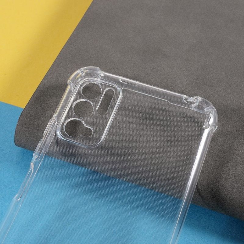 Cover Xiaomi Redmi Note 10 5G / Poco M3 Pro Gennemsigtige Forstærkede Hjørner