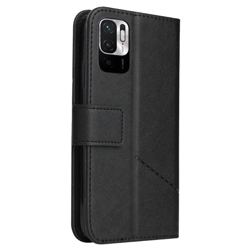 Flip Cover Xiaomi Redmi Note 10 5G / Poco M3 Pro Gq.utrobe Classic