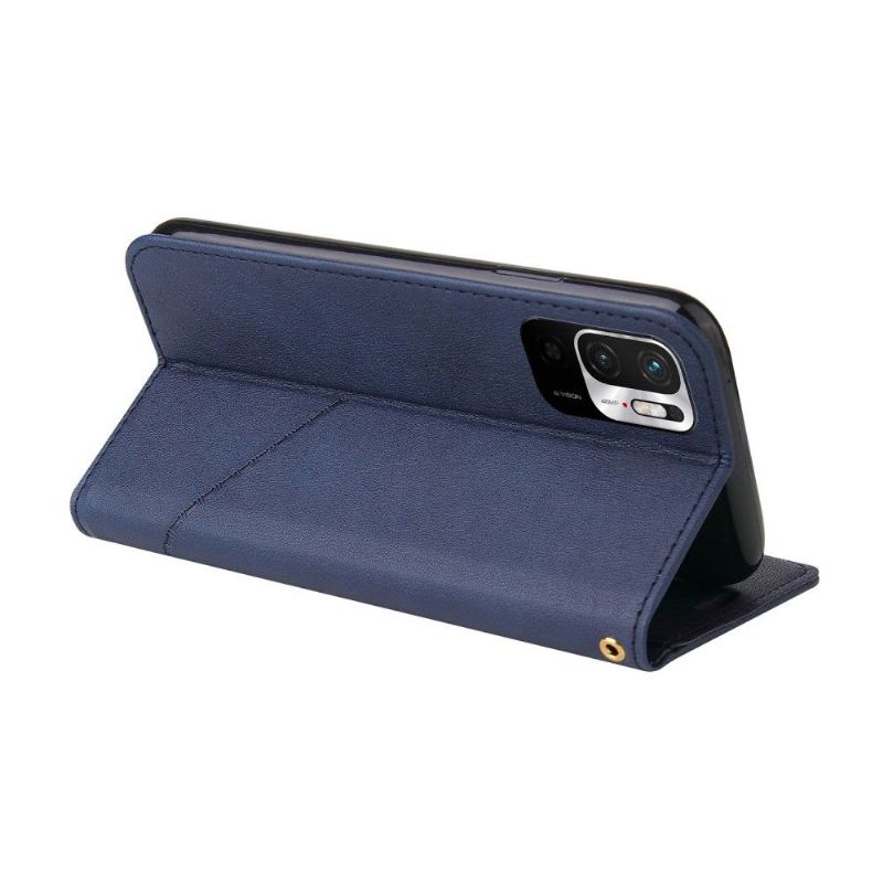 Flip Cover Xiaomi Redmi Note 10 5G / Poco M3 Pro Gq.utrobe Classic