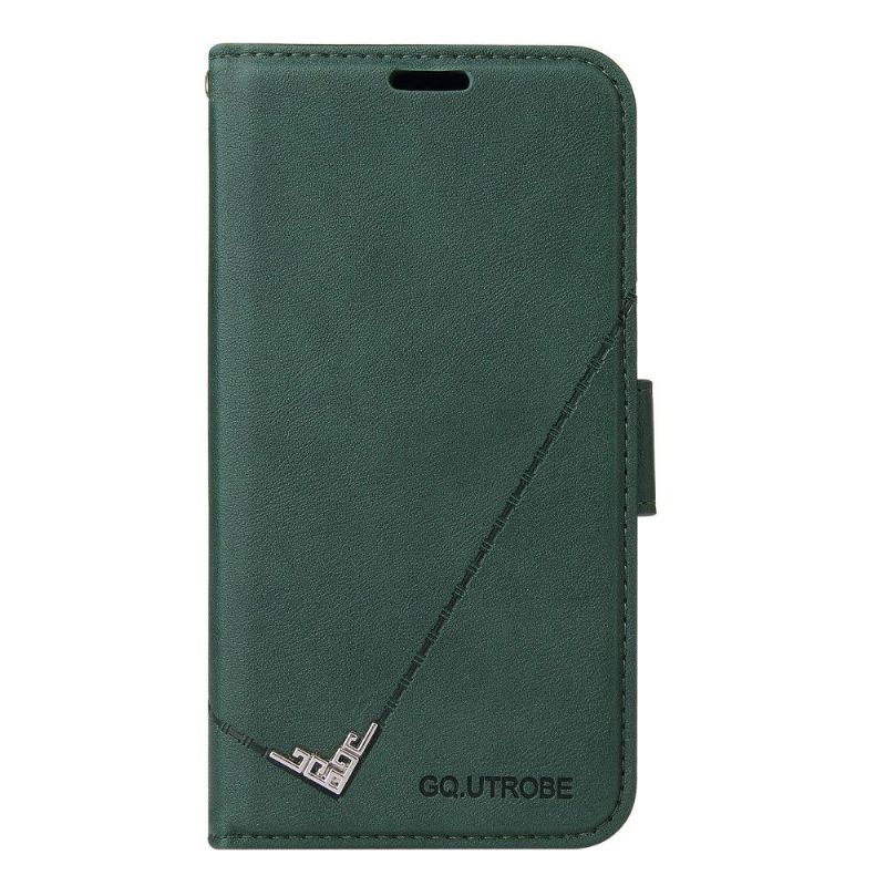 Flip Cover Xiaomi Redmi Note 10 5G / Poco M3 Pro Gq.utrobe Classic