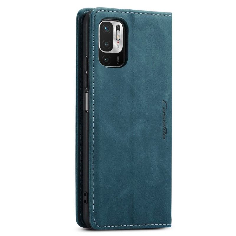 Flip Cover Xiaomi Redmi Note 10 5G / Poco M3 Pro Imiteret Læder Golias