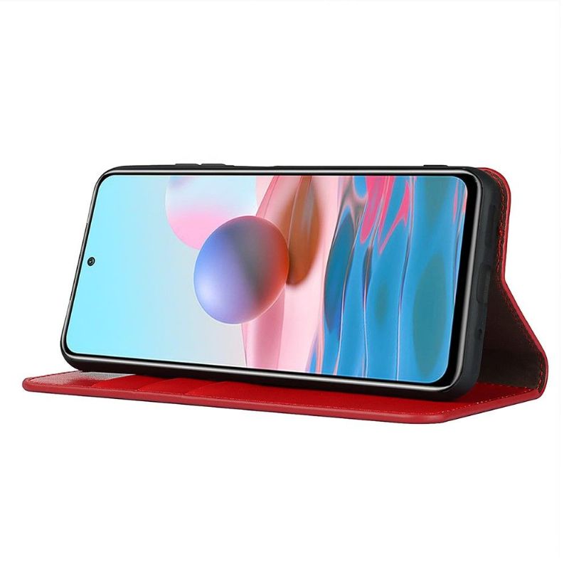 Flip Cover Xiaomi Redmi Note 10 5G / Poco M3 Pro Læderkortholder Støttefunktion