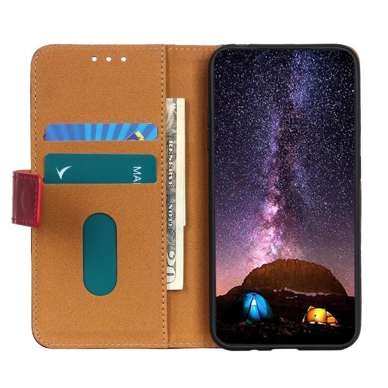 Flip Cover Xiaomi Redmi Note 10 5G / Poco M3 Pro Melody Leather Effect Support Funktion