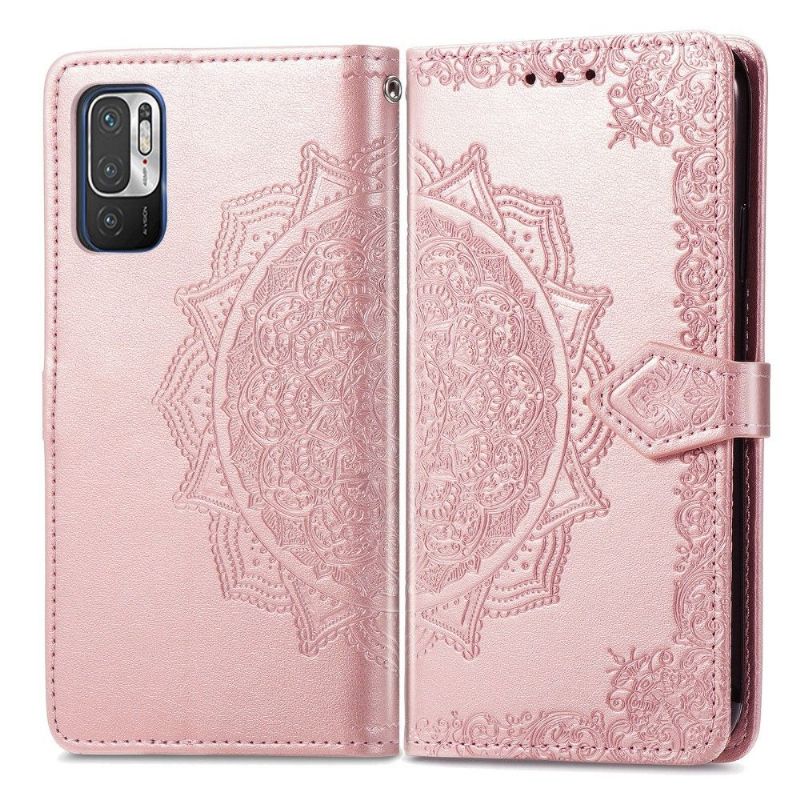 Flip Cover Xiaomi Redmi Note 10 5G / Poco M3 Pro Relief Mandala