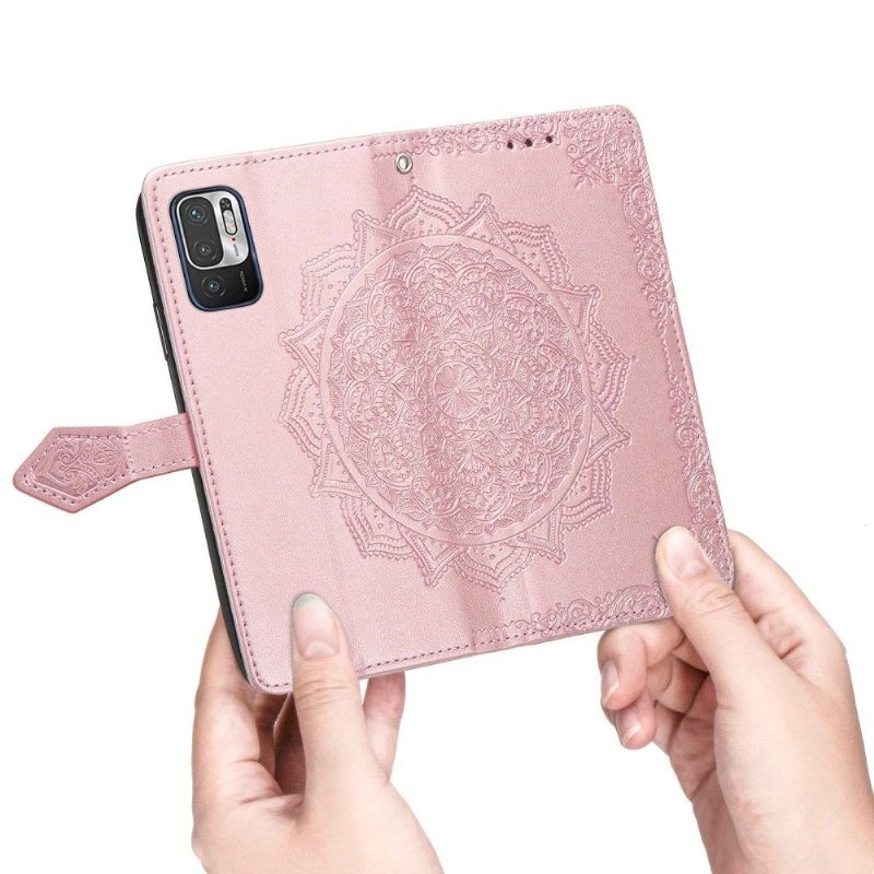 Flip Cover Xiaomi Redmi Note 10 5G / Poco M3 Pro Relief Mandala