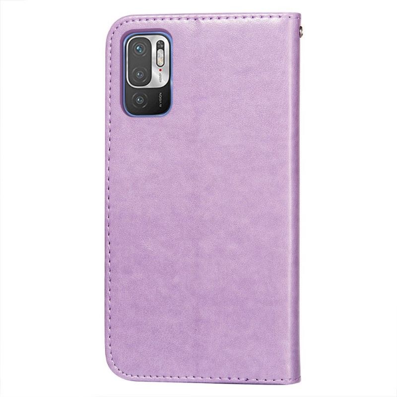 Læder Cover Xiaomi Redmi Note 10 5G / Poco M3 Pro Original Flip Cover Kortholderklap