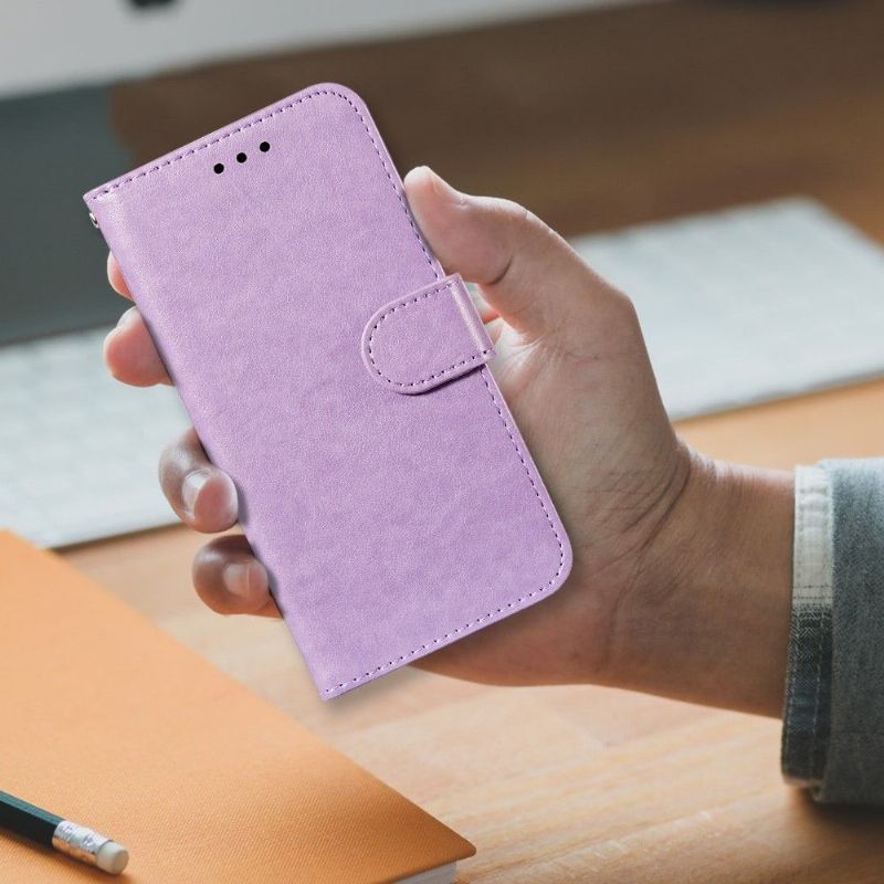 Læder Cover Xiaomi Redmi Note 10 5G / Poco M3 Pro Original Flip Cover Kortholderklap