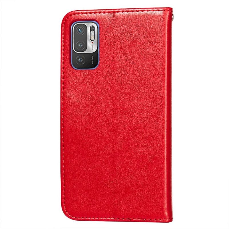 Læder Cover Xiaomi Redmi Note 10 5G / Poco M3 Pro Original Flip Cover Kortholderklap