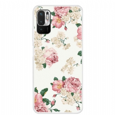 Mobilcover Xiaomi Redmi Note 10 5G / Poco M3 Pro Original Blomster