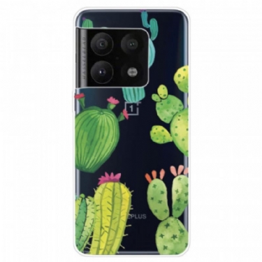 Cover OnePlus 10 Pro 5G Akvarel Kaktusser